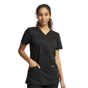 Cherokee Revolution Women’s 3-Pocket V-Neck Scrub Top (Size XS)